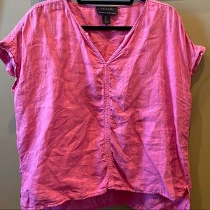 100% LINEN TAHARI BLOUSE - WORN ONCE
